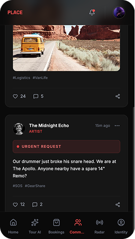 Community features two