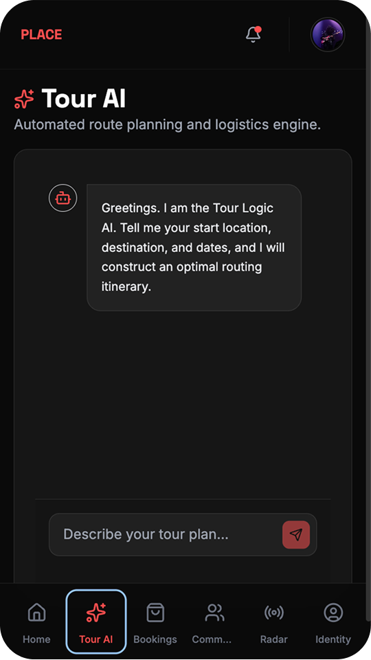 AI-powered tour guide